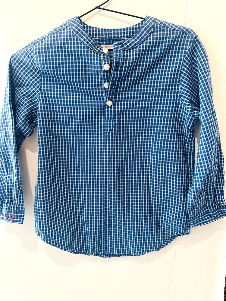 Monoprix Kids Cotton Shirt