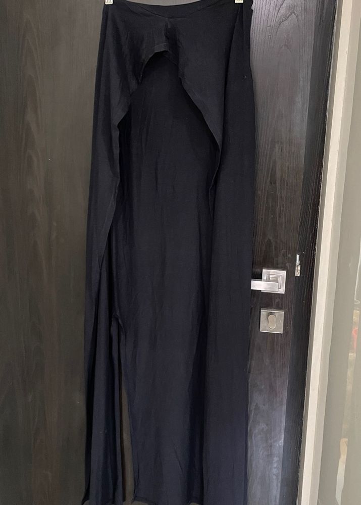 Black long shrug