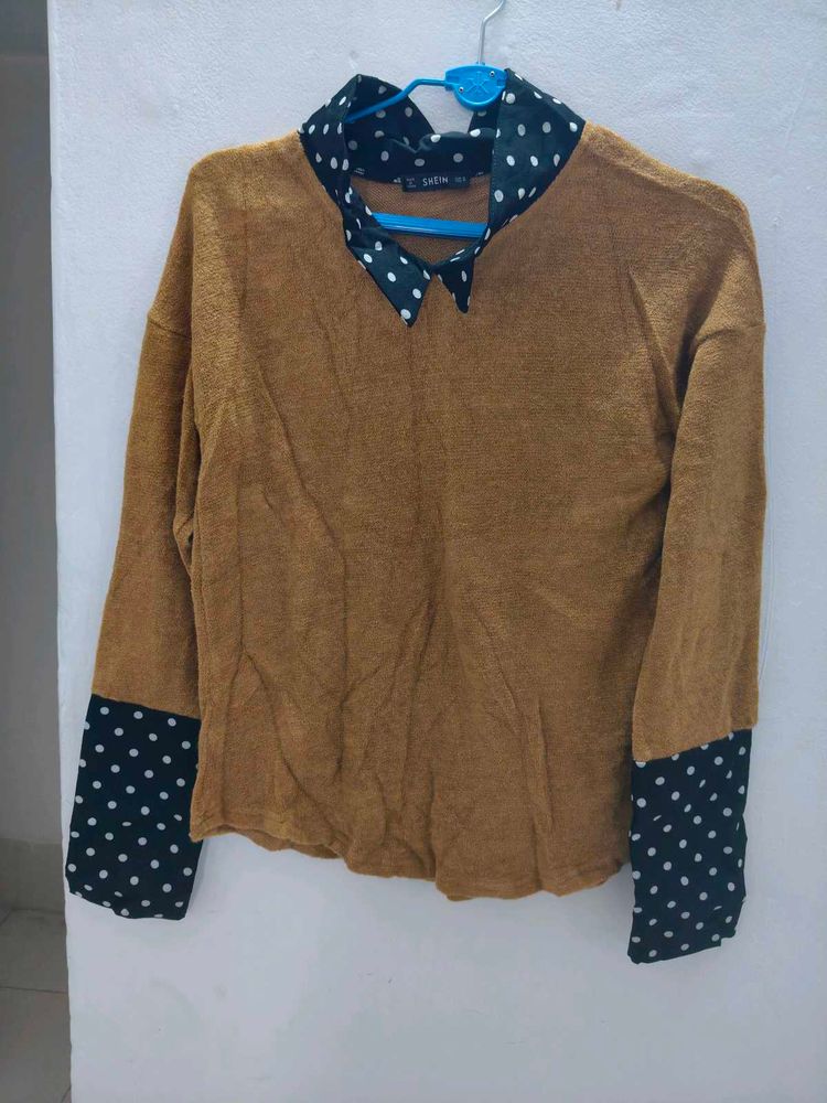 brand new shein top and skirt combo