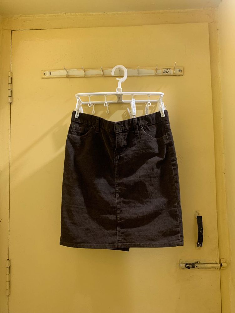 GAP brown Denim Mini Skirt