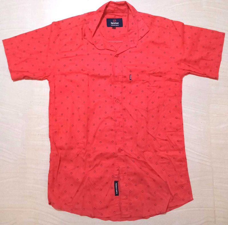 Stylish Red Sparkel Shirt