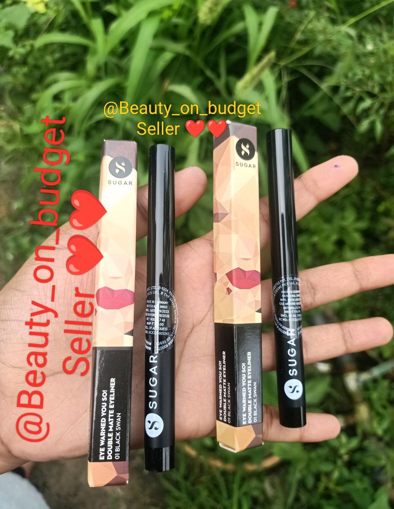 2 Pack ❤️ SUGAR Double Matte Eyeliner ✅