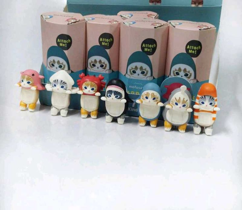 Mofusand Cat Figures