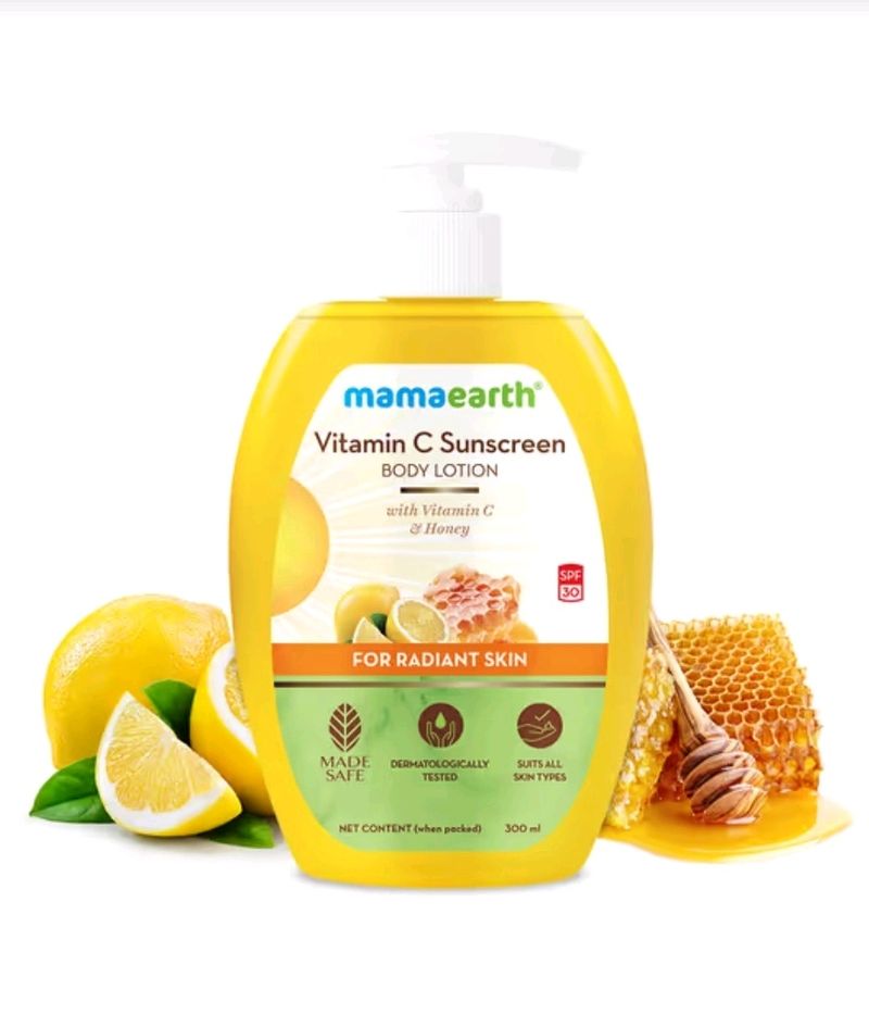 Sunscreen Body Lotion with SPF30-300ml VIT C