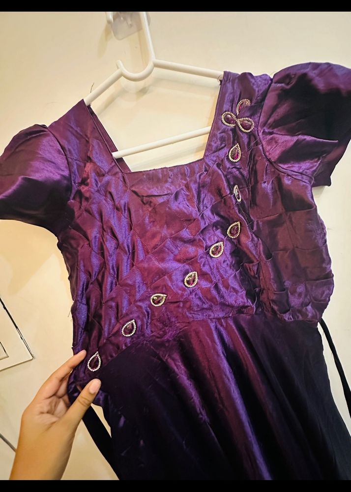 Purple Party Gown 😃