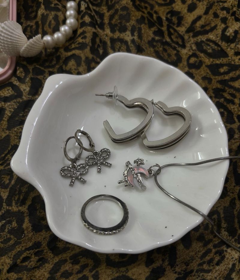 💗Silver Jewellery Set💗