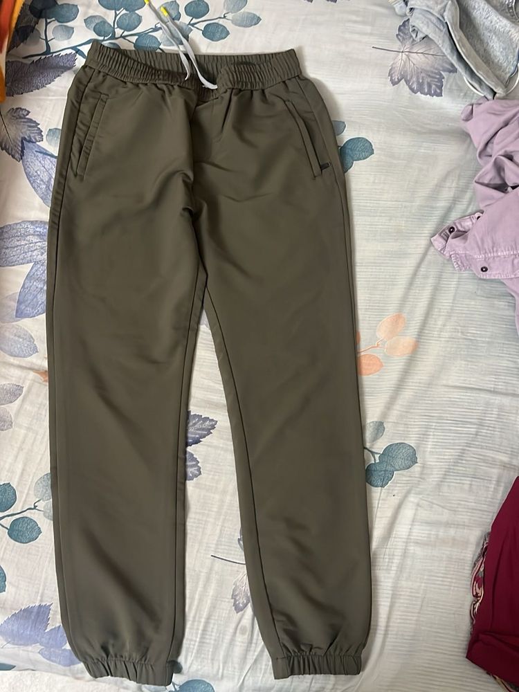Olive Green Jogger Pants