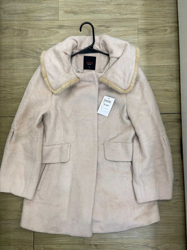 Elegant Creme Coat - Size XS/S