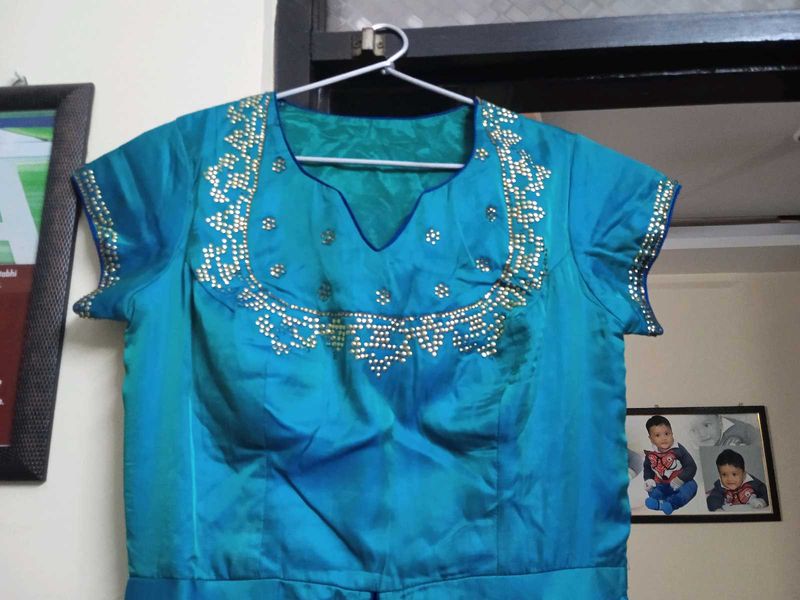 Party Wear Gown With Pant