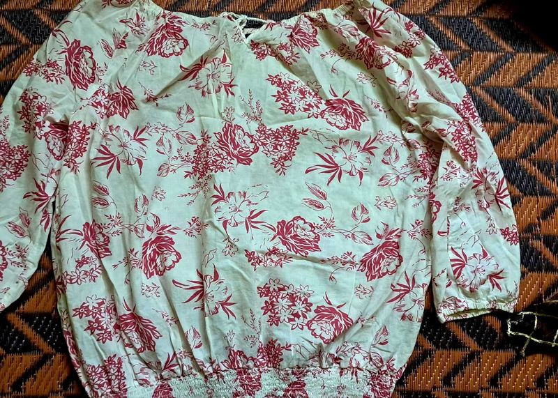 Floral Print Top