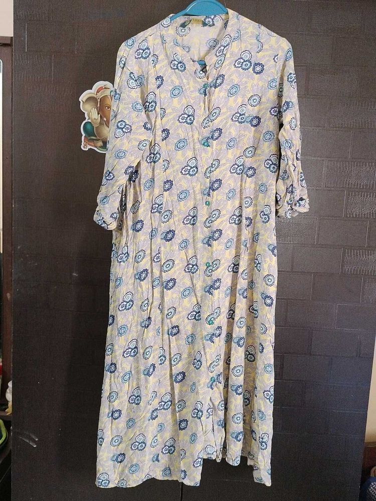 Beautiful Cotton Avassa brand A-line Kurti