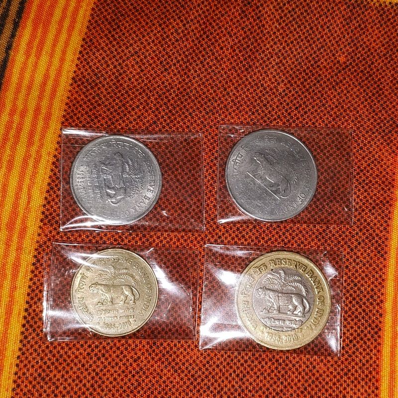 Reserve Bank Coin Set 1rs To 10 Rs