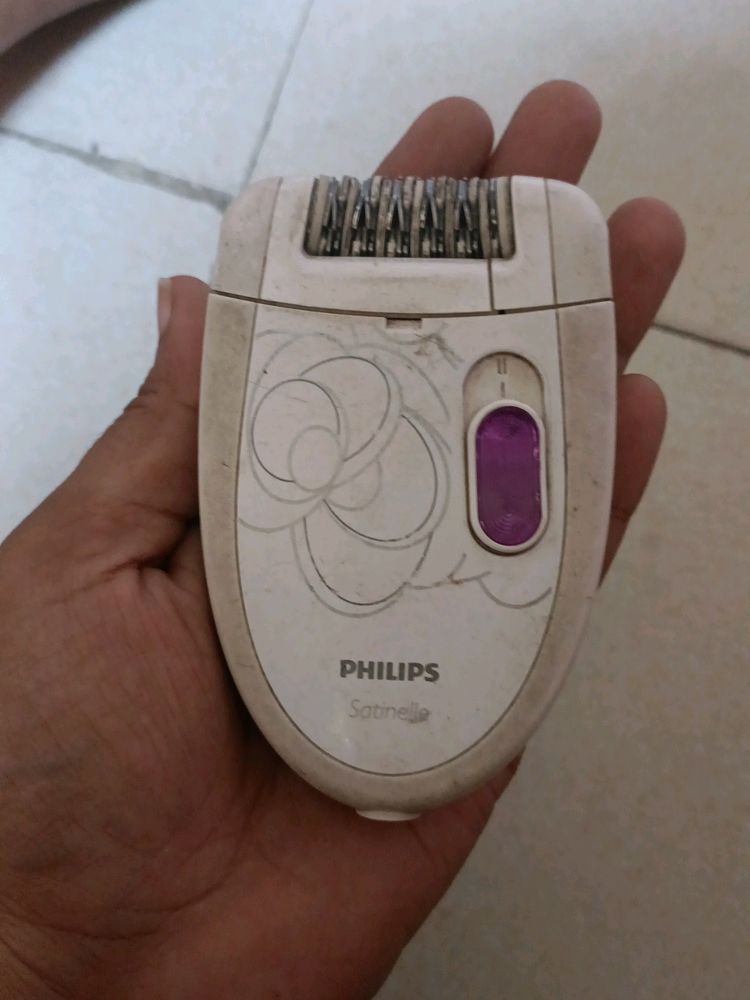 Philips Satinelle Epilator With No Cord