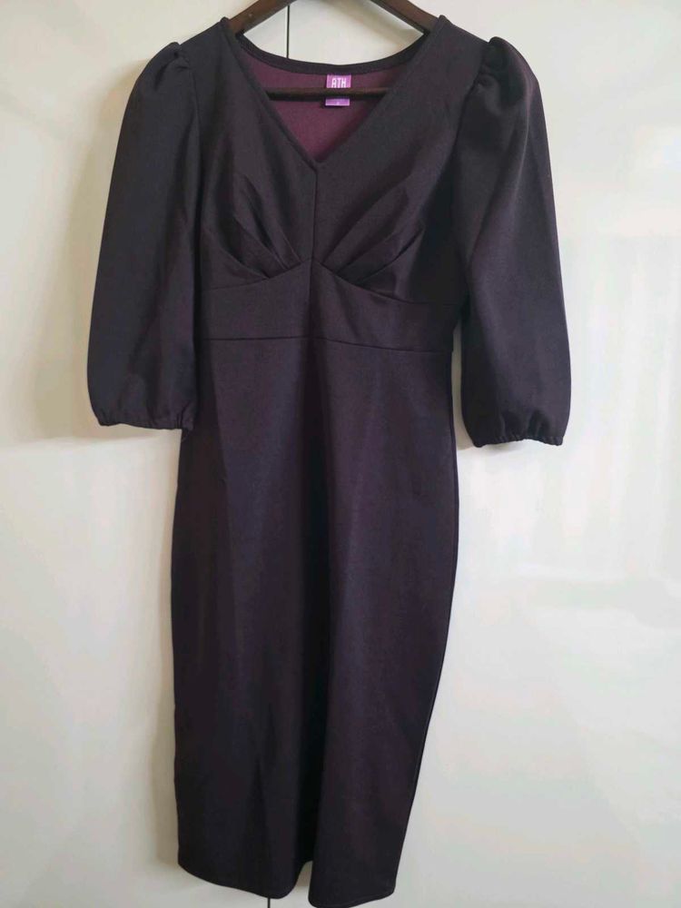 Elegant Midi Dress- Small Size