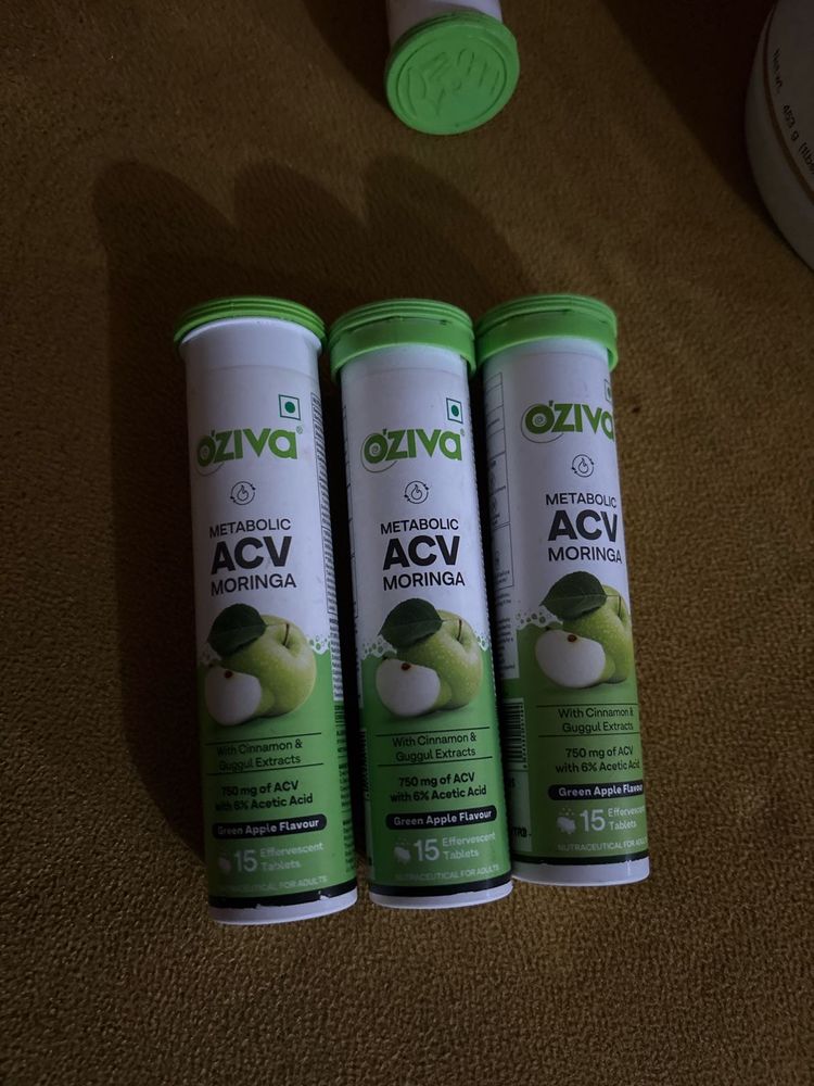OZiva Metabolic ACV Moringa Tablets