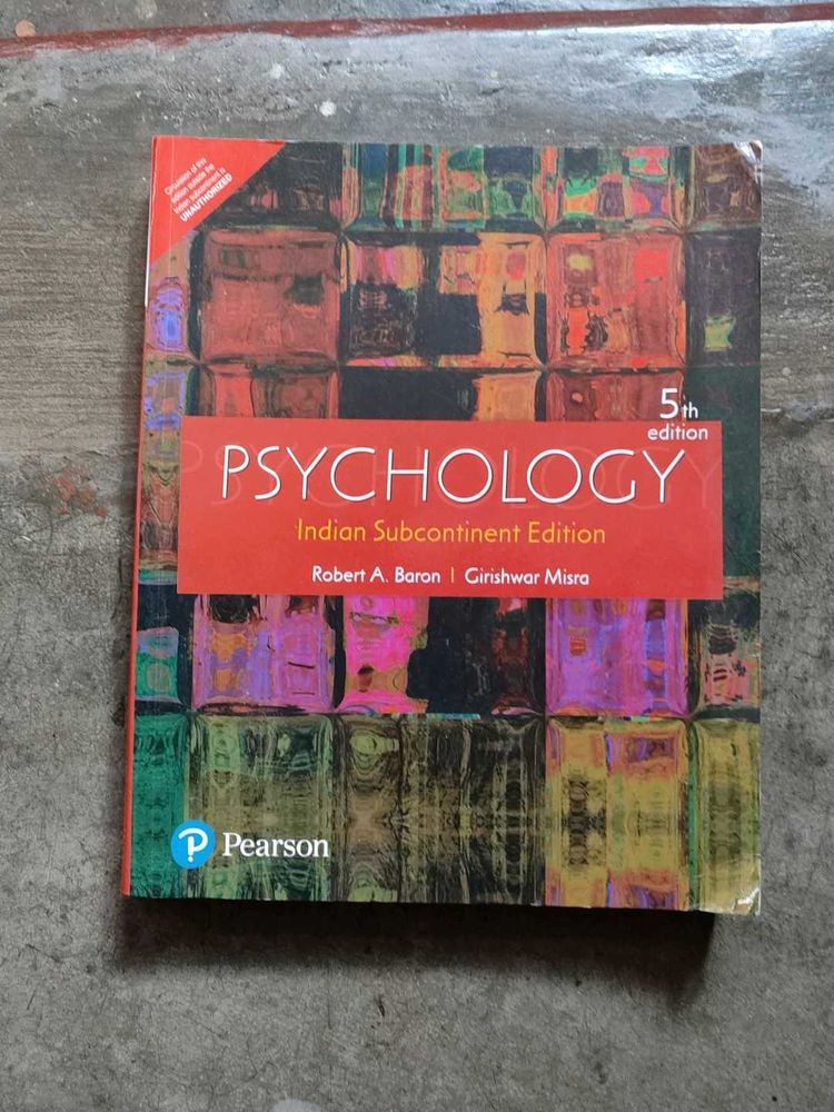 Psychology by Baron, Misra - 5th Edition