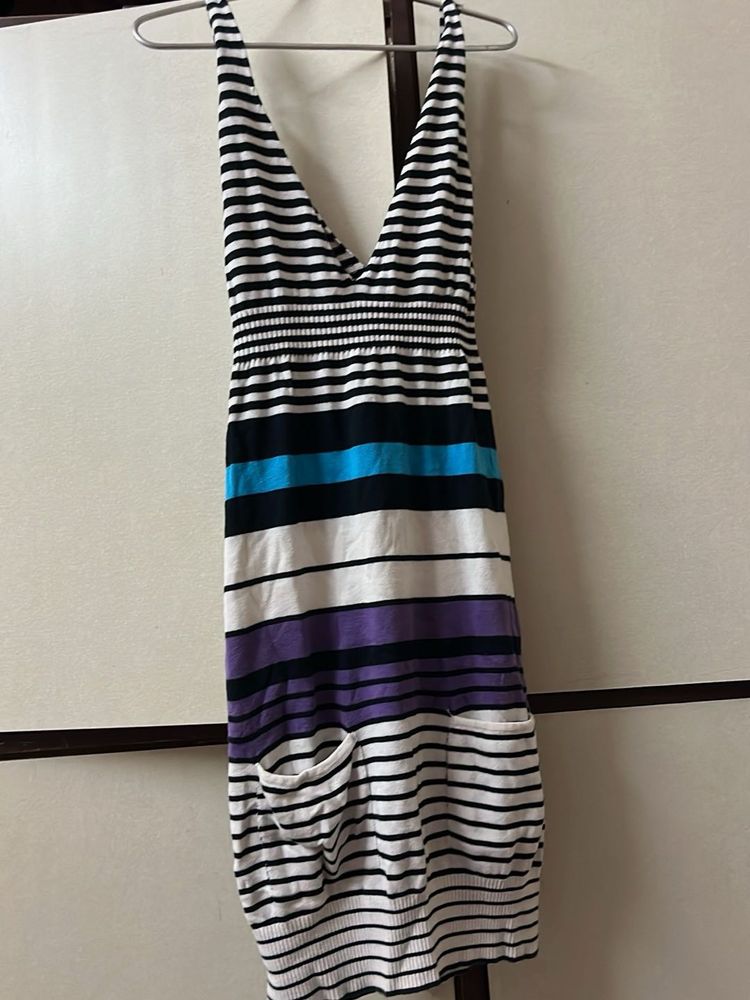 Striped Mini Dress