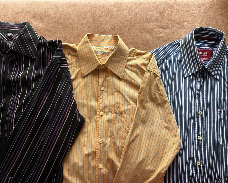 Striped Shirts (Combo of 3)