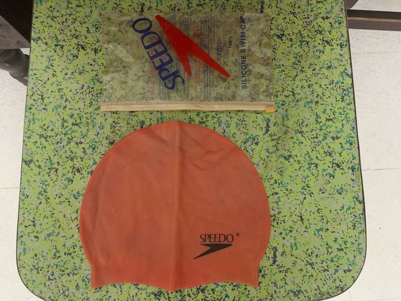 Speedo Moulded Silicon Swim Cap For Kids