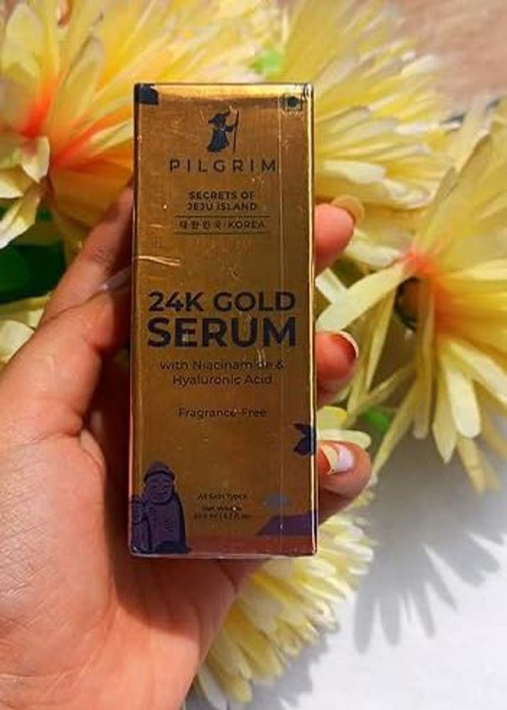 Pilgrim 24K Gold Face Serum With Niacinamide &amp; Hya