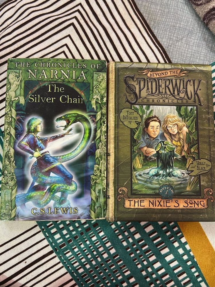 Children&#39;s Book Set: Narnia &amp; Spiderwick Chronicle