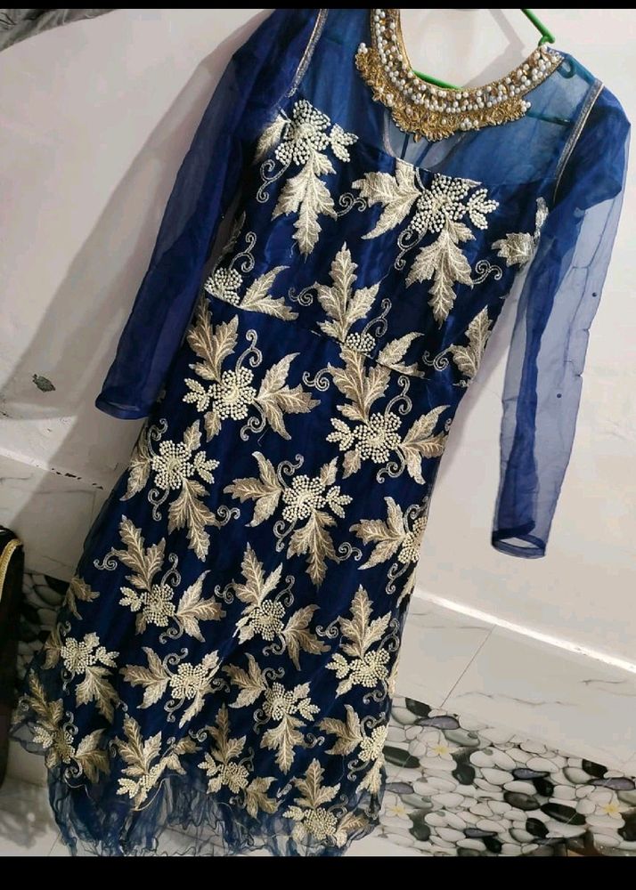 🌸Navy Blue Gown🌸