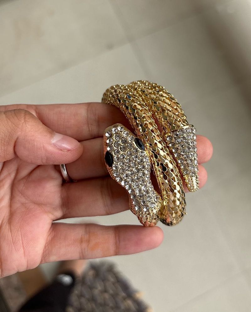 Statement Snake Cuff Bracelet