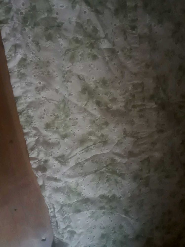 White And Green Hakoba Kurta With Lot Of Patterns