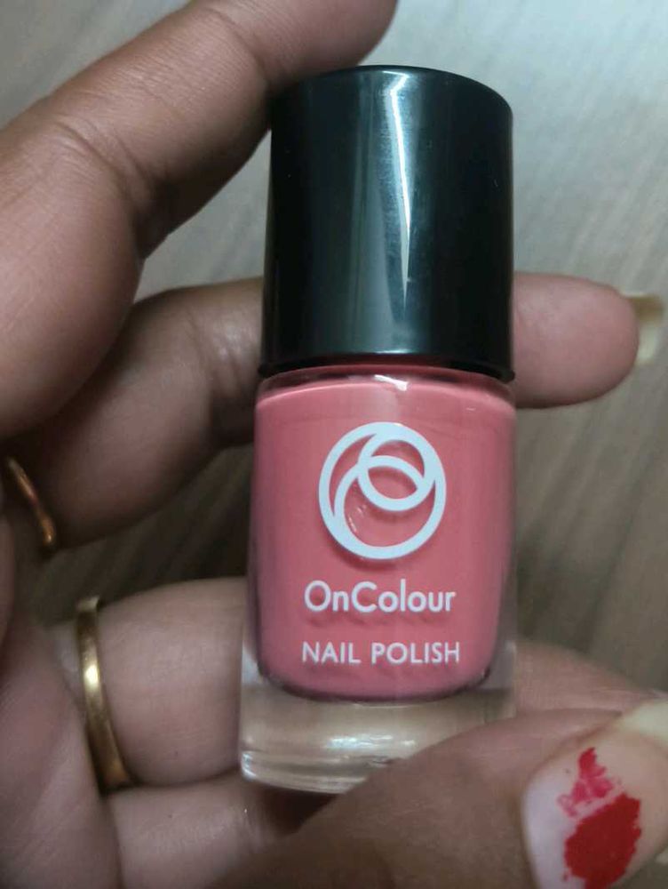 Oriflame Nail Polish Peach Pink