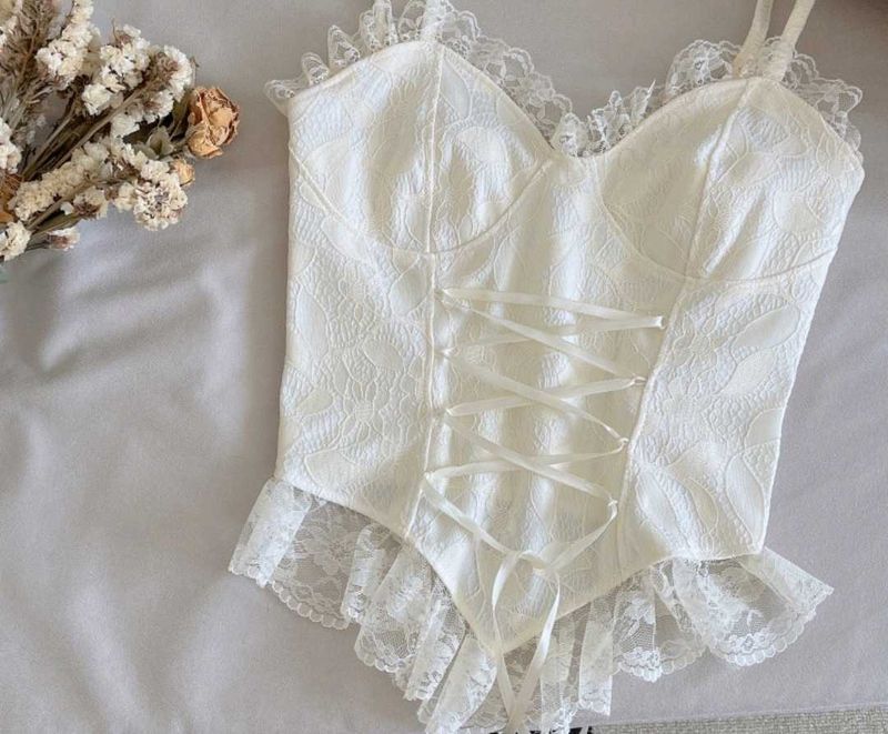 Fairy Corset Top🧚🦢🐚🦪🪞💎