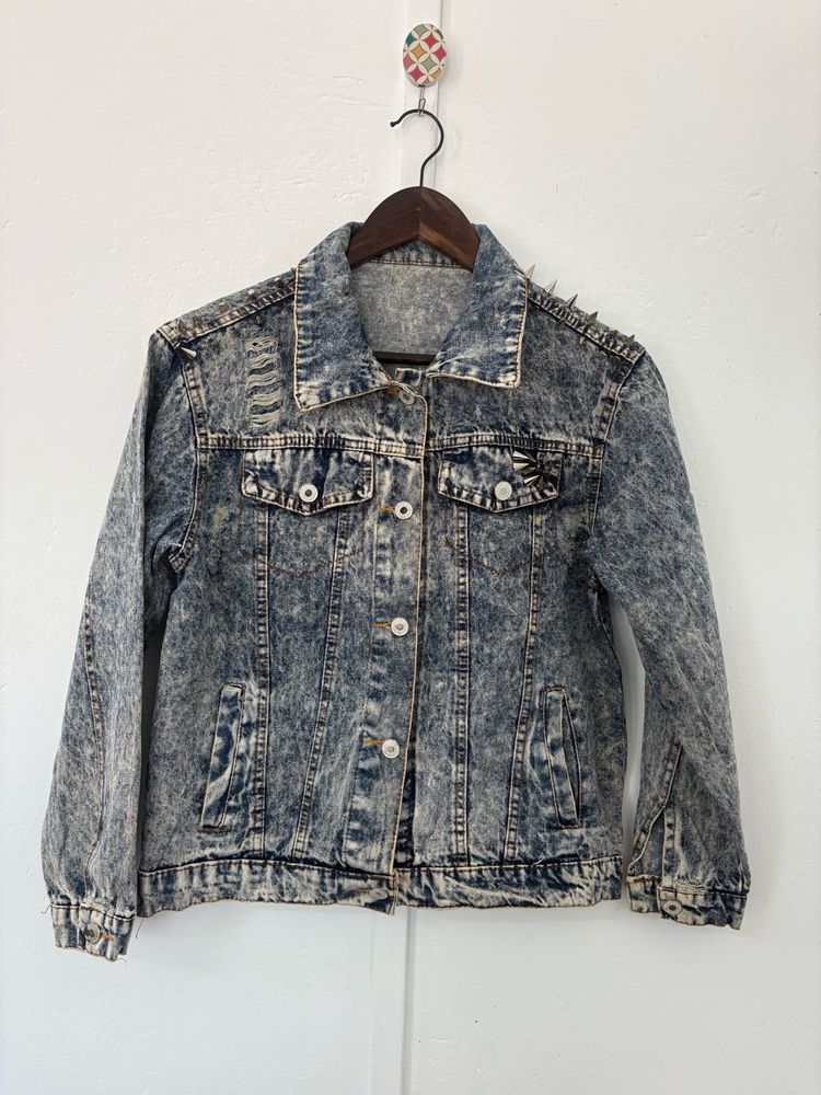 Washed Denim Jacket