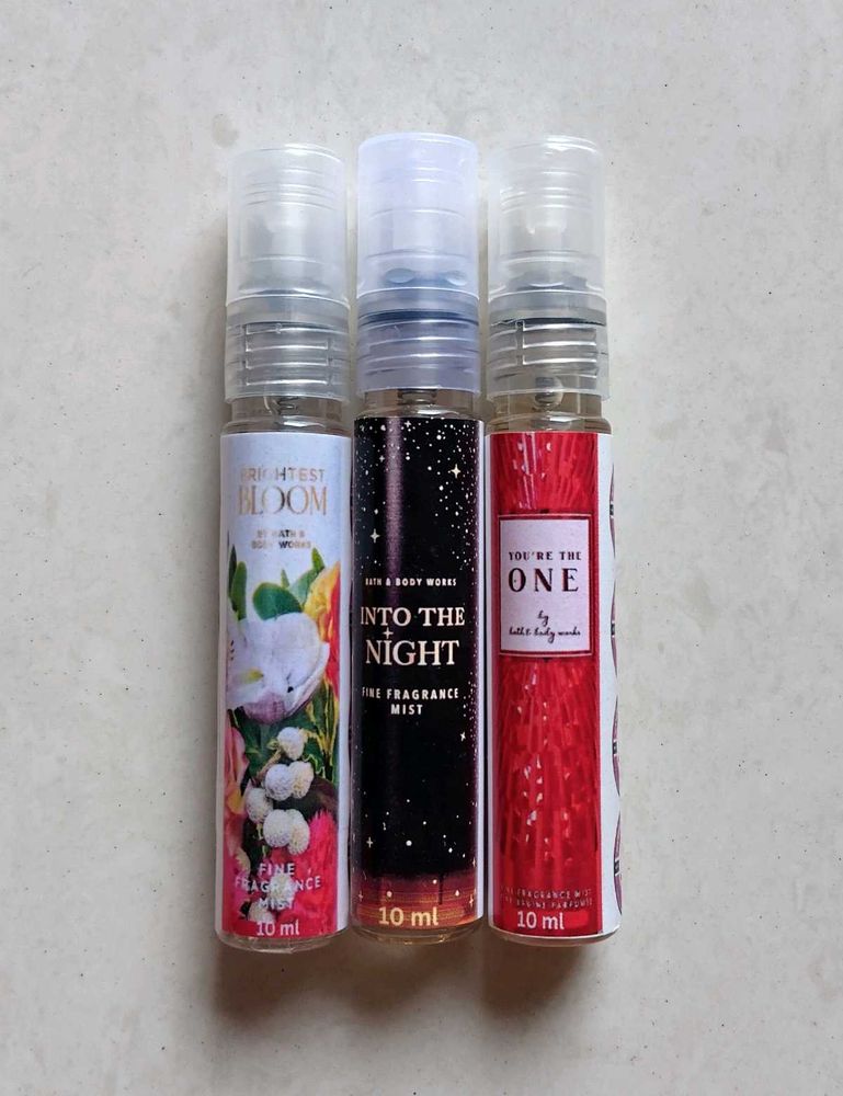 Clearance⏳(All 3) 10ml Mists Decants (B&amp;BW)