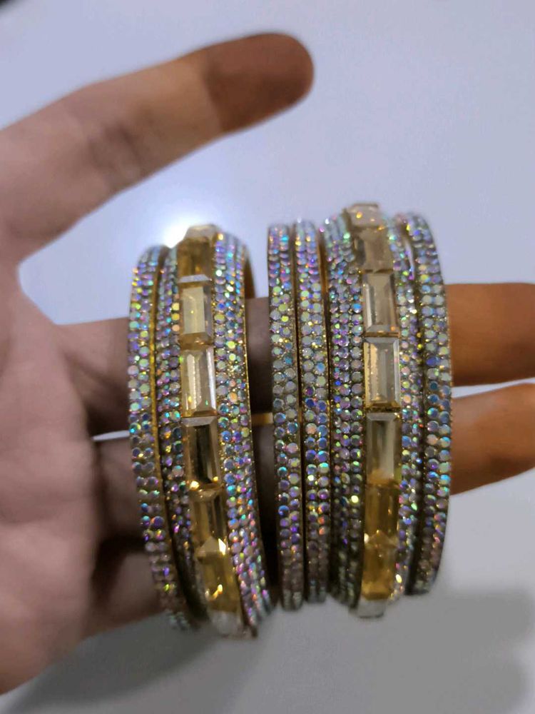Sparkling Bangle Set