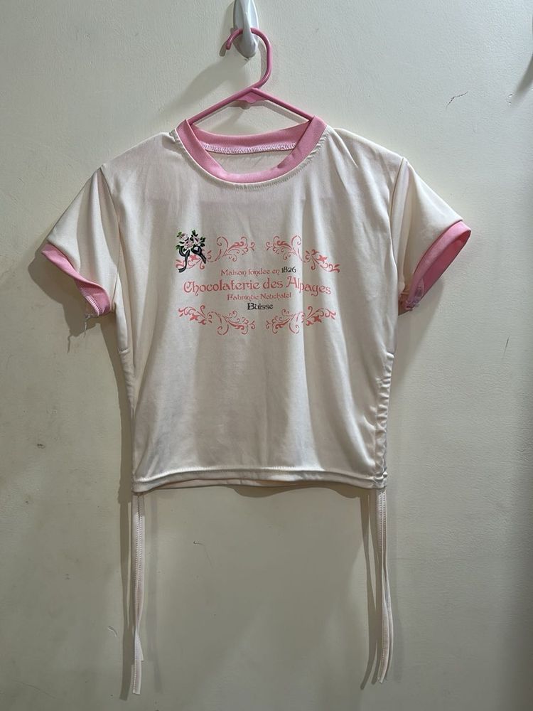 Cute Graphic Print Tee