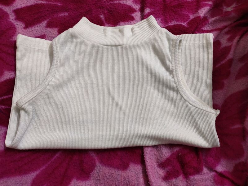 Mock Neck Top For 32-34 Bust Size