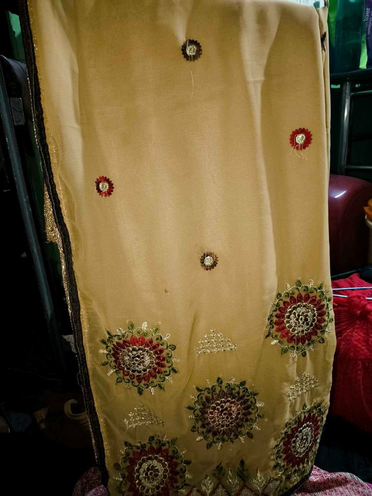 Embroidered Saree