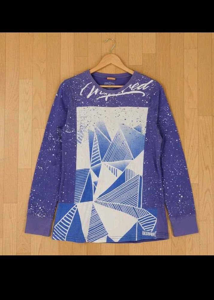 Graphic Print Long Sleeve Tee