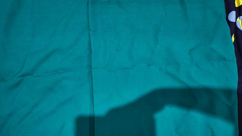 Teal Fabric Piece