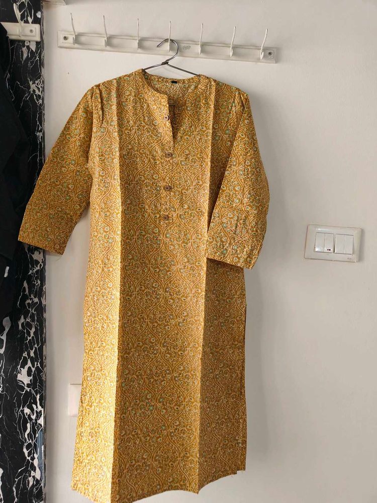 Yellow Kuthi With No Defects New Piece