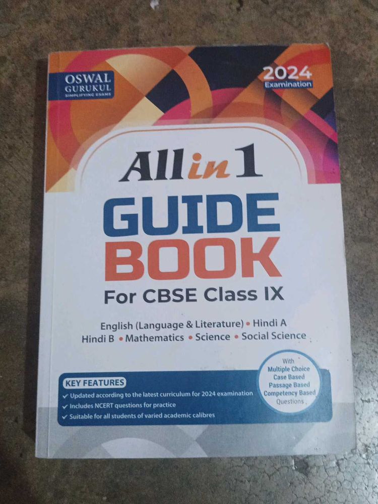 All in 1 CBSE Class IX Guide Book