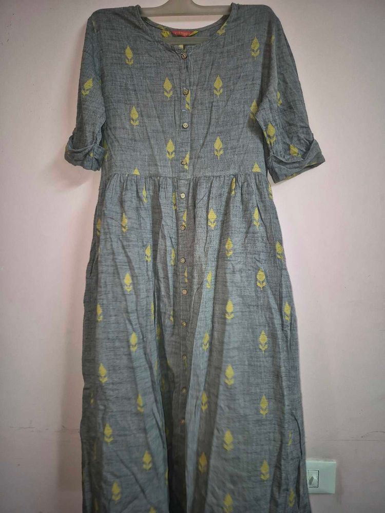 Floral Print Kurta