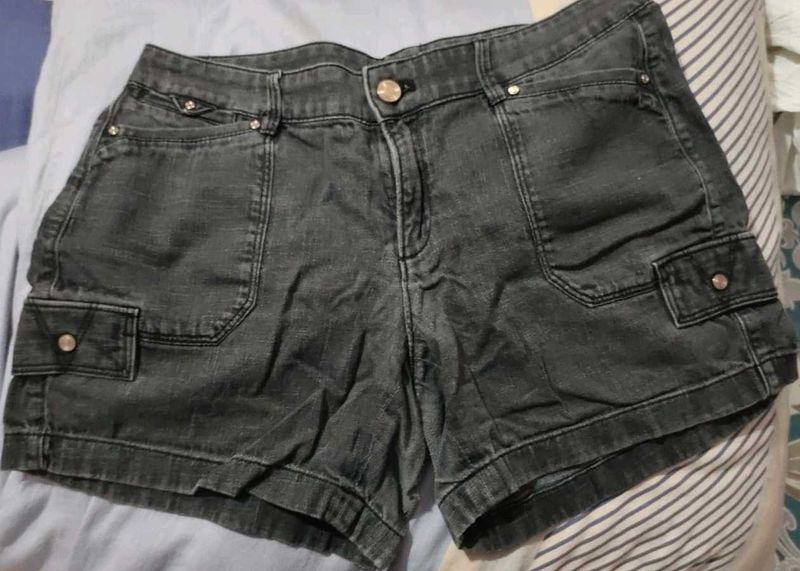 Women Black Shorts