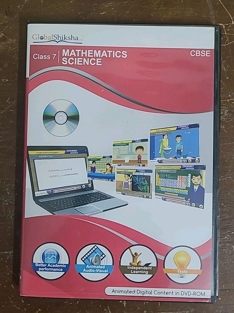 Class 7th To 10th Maths &amp; Science DVD