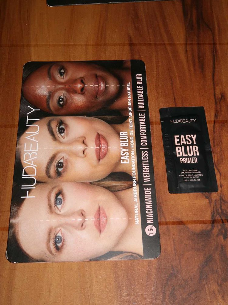Huda Beauty Easy Blur Foundation and primer Sample