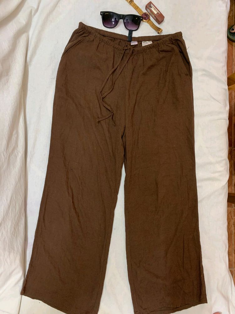 H&amp;M Brown Trouser Pants
