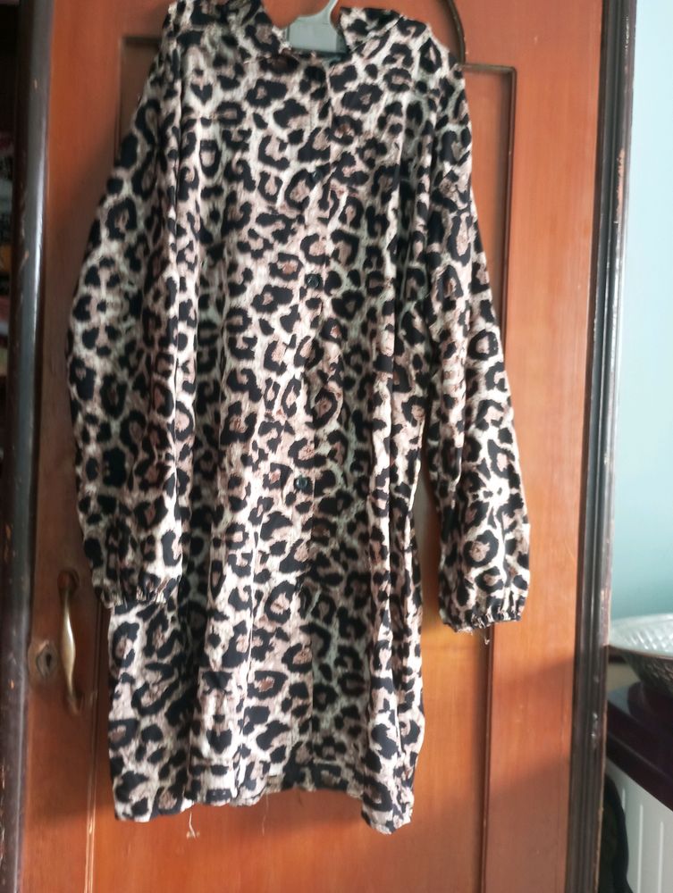 Tiger Print Dress