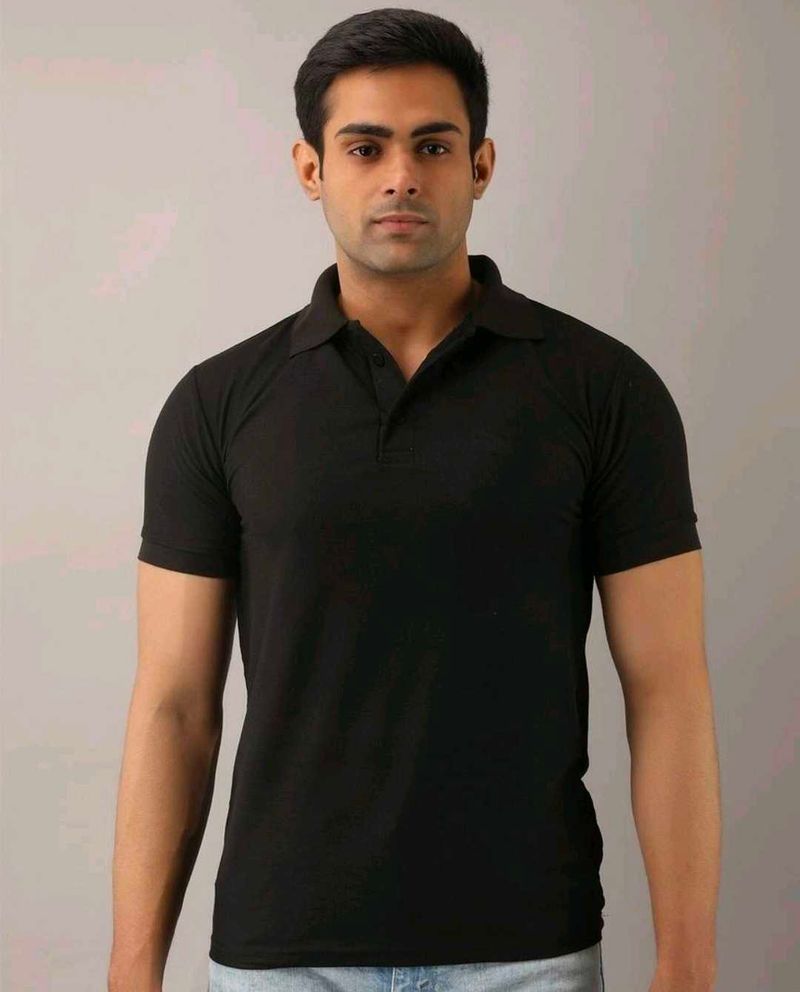 Classic Black Polo Shirt