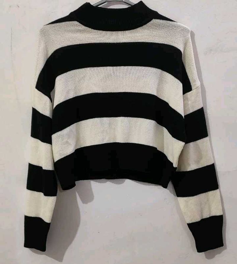 H&amp;M Striped Knit Hipster