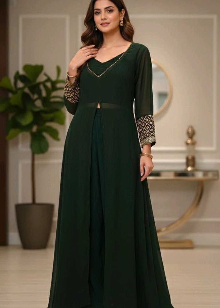 Elegant Green Kurta Set