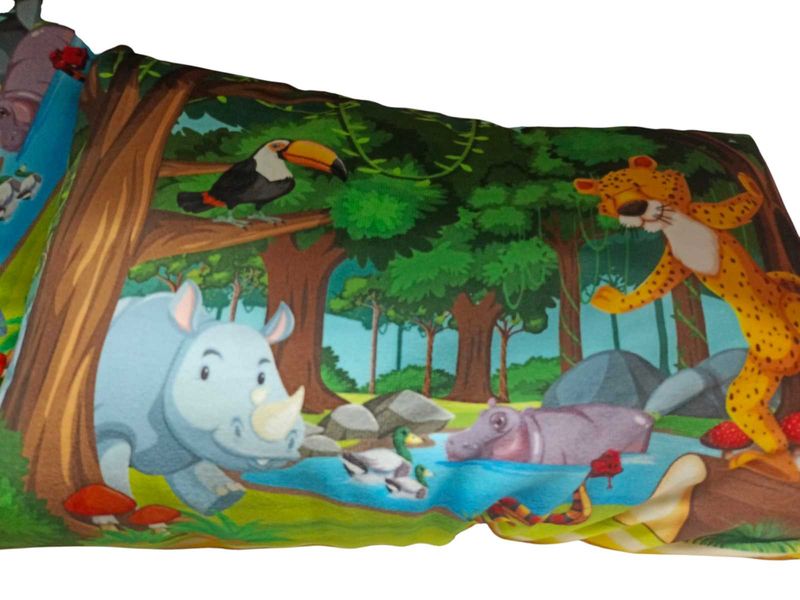 Kids&#39; Jungle Pillow
